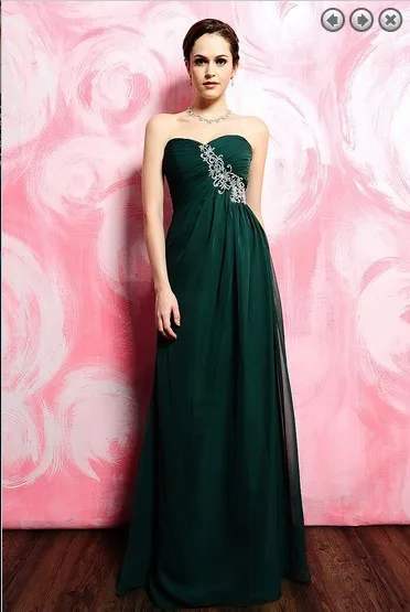 

free shipping hot new design 2014 maxi formal evening for plus size women vestidos formales dress long bead evenig gowns Dresses