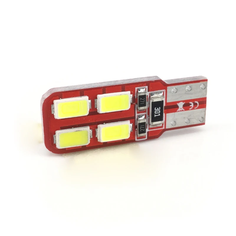 Новинка 1 шт. T10 5730 8 SMD 194 168 12 В Led Canbus LED без ошибок автомобильные лампы белые