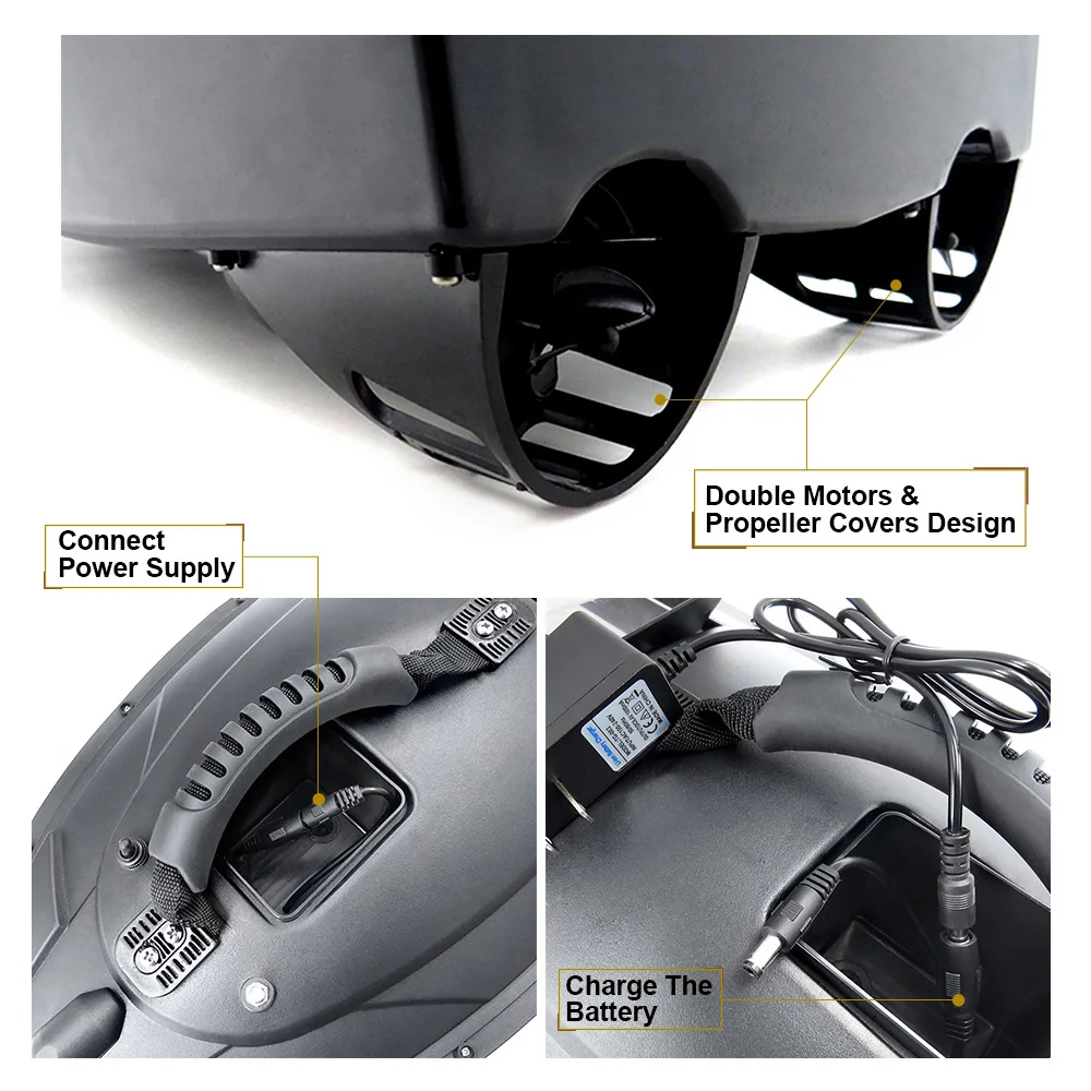 Flytec 2011-5 Fish Finder Fisch Boat 1.5kg Loading 500m Remote Control Fish Boat Fishing Bait Boat Electric RC Boat Ships (10)