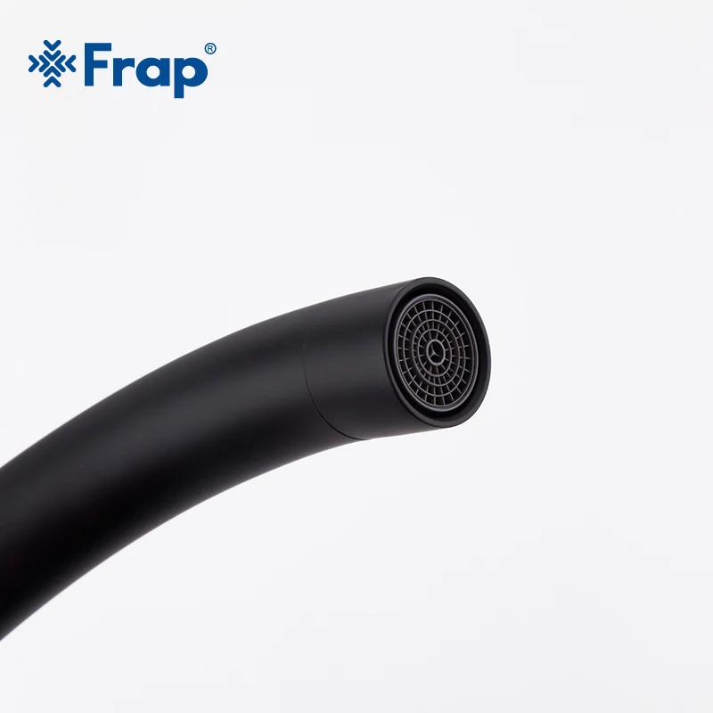 Frap High Quality Stainless Steel Black Spray Paint Kitchen Sink Faucet Single Handle Cold and Hot Water Mixer Faucets Y40001/3 Frap High Quality Stainless Steel Black Spray Paint Kitchen Sink Faucet Single Handle Cold and Hot Water Mixer Faucets Y40001/3