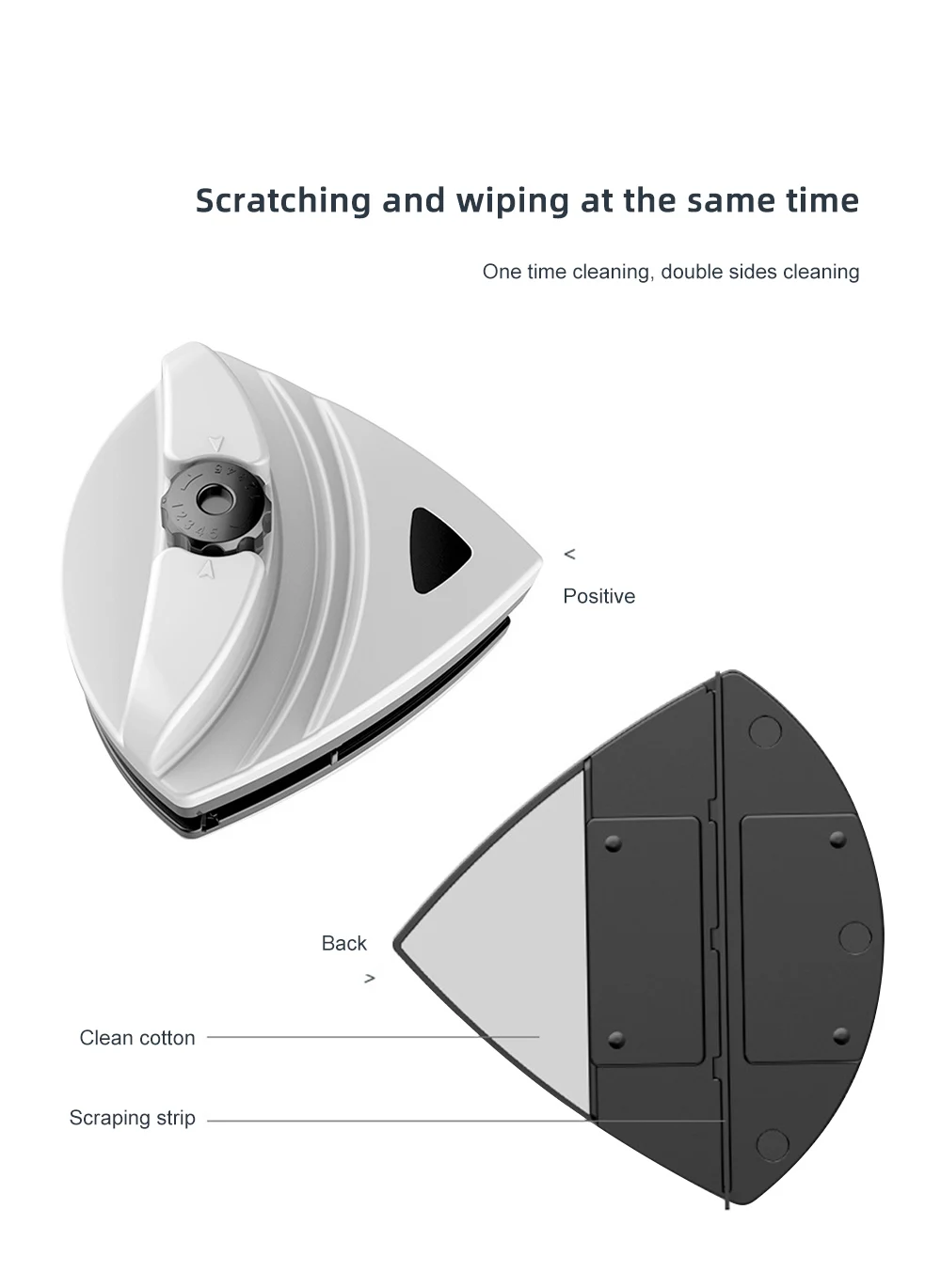 Двухстороннее магнитное стекло протирать бытовой очиститель окна стекло Щетка для поверхностей инструменты для чистки Щетка стеклоочистителя