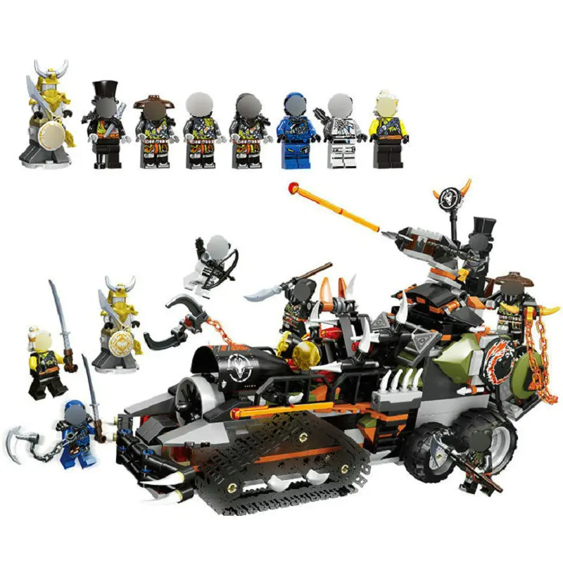 

NINJA Building Blocks The DieselnautinGlys Tank Special Edition Model Bricks Compatible LegoINGly Ninjagoes Set Toys Gifts