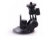 Suction cup bracket with Car Charger For SJ series Action Cam Caemera SJ6000 SJCAM SJ4000 gopro hero 4 3 Mount Accessories