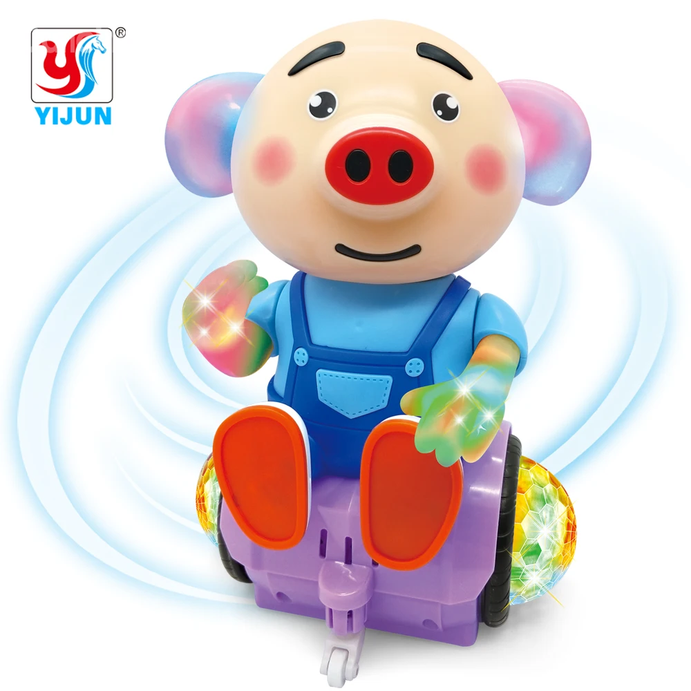 

Electronic Smart Space Walking Dance Piglet Robot Toy with Music Light Electric Musical Baby Toys Pet for Child Kids Gift