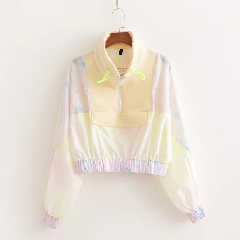Summer top 2019 casual printing womens clothing long sleeve sweatshirt women turtleneck pullover tops | Женская одежда
