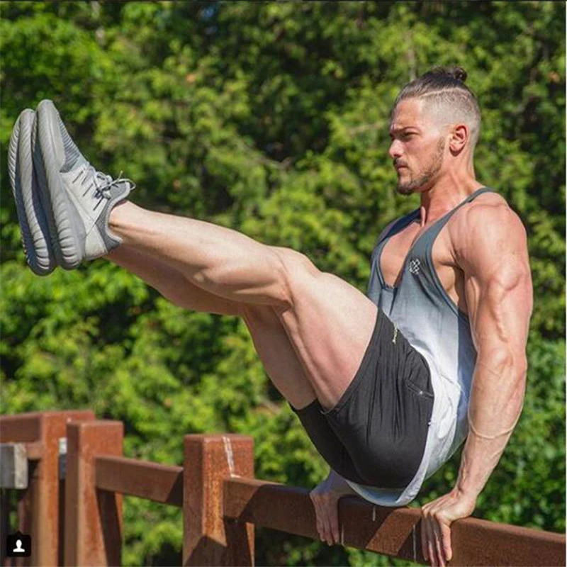 Gym tank tops men sport clothing-10