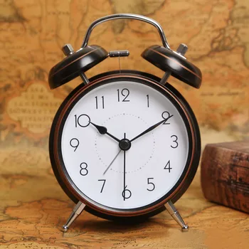 

Metal Retro Alarm Clock Minimalist Digital Pow Patrol Watch Mechanism Table Clock Sveglia Digitale Dlectronic Travel Alarm 6NZ09