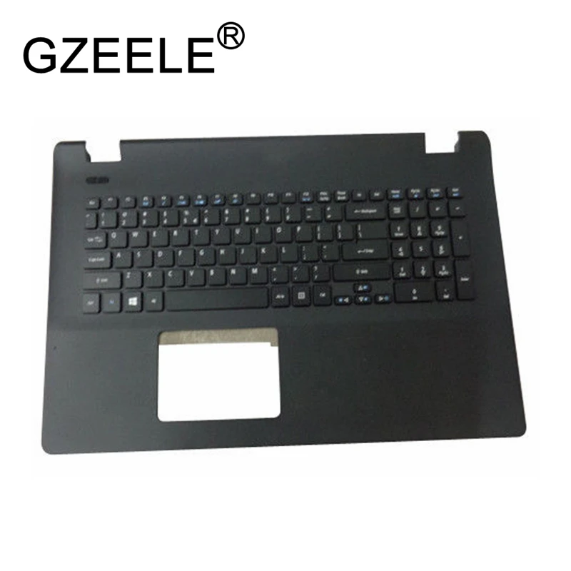 GZEELE для acer Aspire ES1-731 ES1-731G серии Упор для рук Топ агрегат случая верхняя крышка клавиатура ободок 6B. MZTN7.028 черный