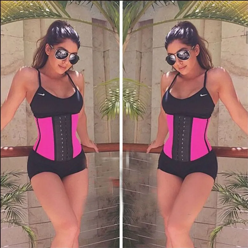 

Slimming Shapers Collection Waist Trained Corsets Underbust 4 Colors Women Bustier Hooks Corset Reduce Belt Fajas Shapewear