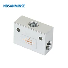 NBSANMINSE ST Shuttle Valve G Thread 1/8 1/4 3/8 1/2 3/4 1 Pneumatic Air Valve Mechanical Valve цена NBSANMINSE ST Shuttle Valve G Thread 1/8 1/4 3/8 1/2 3/4 1 Pneumatic Air Valve Mechanical Valve цены онлайн