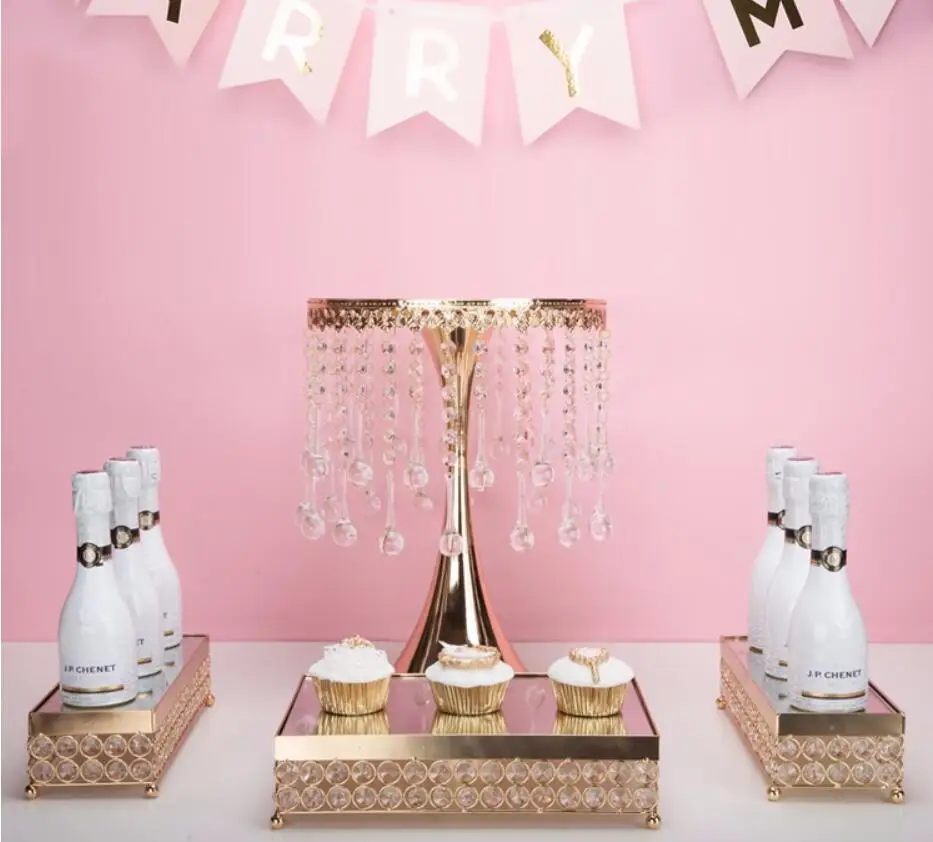 

European wedding Cup cake birthday dessert tray fruit plate dessert table display dessert table ornaments