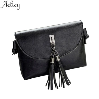 

Aelicy Shoulder bag new high quality handbag Women's Vintage Wax Shoulder Bag women bags 2019 summer shoulder bags leather purse