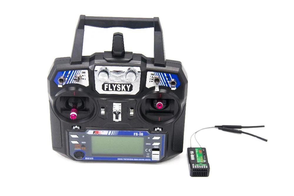 

TCMM FlySky FS-i6 2.4GHZ 6CH remote control For RC Helicopter Multi-rotor drone