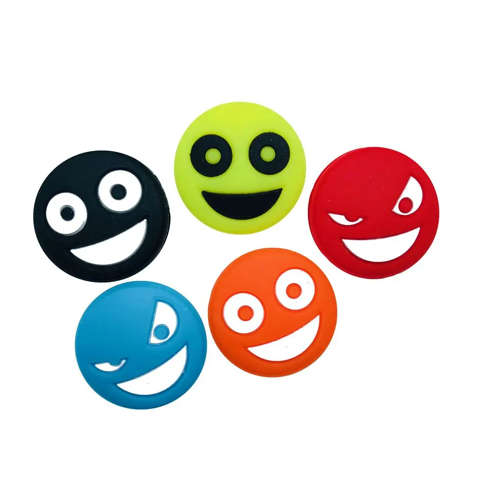 

Free shipping(50pcs/lot)funny face tennis racket vibration dampeners/tennis racquet