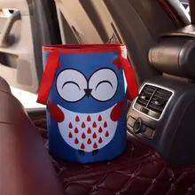 150 шт. мультфильм автомобиль мусорный бак автомобиль мусор Авто навесное заднее сиденье сумка мусор органайзеры сумка для хранения мини-корзина пыль футляр для хранения