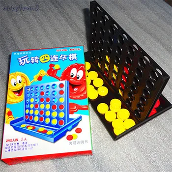

Abbyfrank Plastic Vertical Connect 4 Four Chess Easy To Carry Chess Family Game Educational Toys For Kids Birthday Gifts Juguete