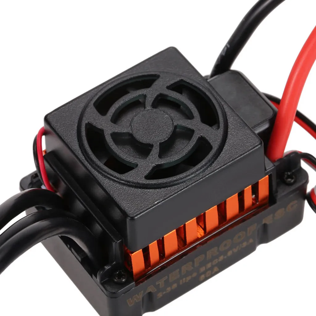 Детали модели водонепроницаемый 3660 3300KV бесщеточный двигатель с 60A ESC комплект для
