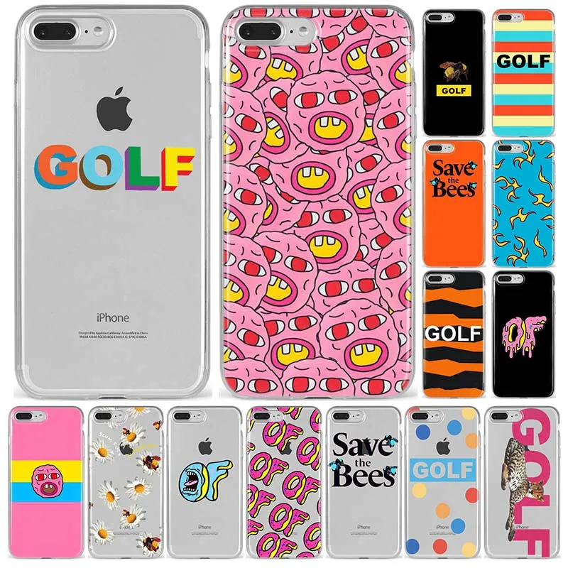 

Golf Wang Tyler Creator Odd Future Santa Cruz Soft Silicone TPU phone Case For iPhone 5S SE 6 6s7 8 Plus X XS XR XS MAX Anime