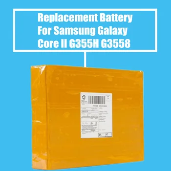 

50Pcs/Pack Replacement Battery 2000mah For Samsung Galaxy Core2 G355H SM-G355 G3558 G3589W G3586V G3556D High Quality