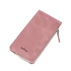 Женская мода конфеты цвета сумочка длинный кошелек бумажник кошелек кожаный кошелек женский HaspLong женские кошельки