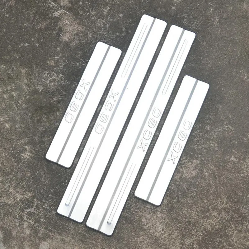 

High quality 2012 Volvo XC60 Stainless steel Scuff Plate Door Sill
