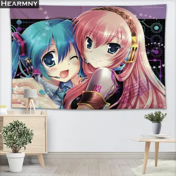 

HEARMNY Miku Tapestry Wall Hanging Decor Tapestry Show Piece For Home Decoration Camping Tent Travel Sleeping Pad