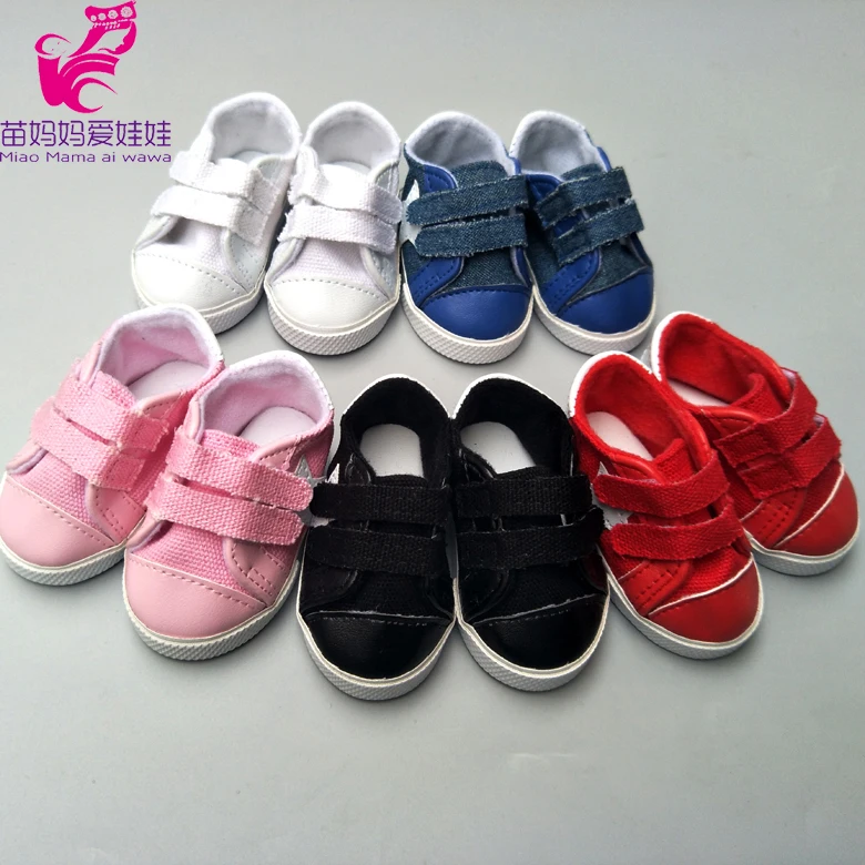 

doll canvas shoes For born baby doll sport shoes 18 inch american OG doll shoes