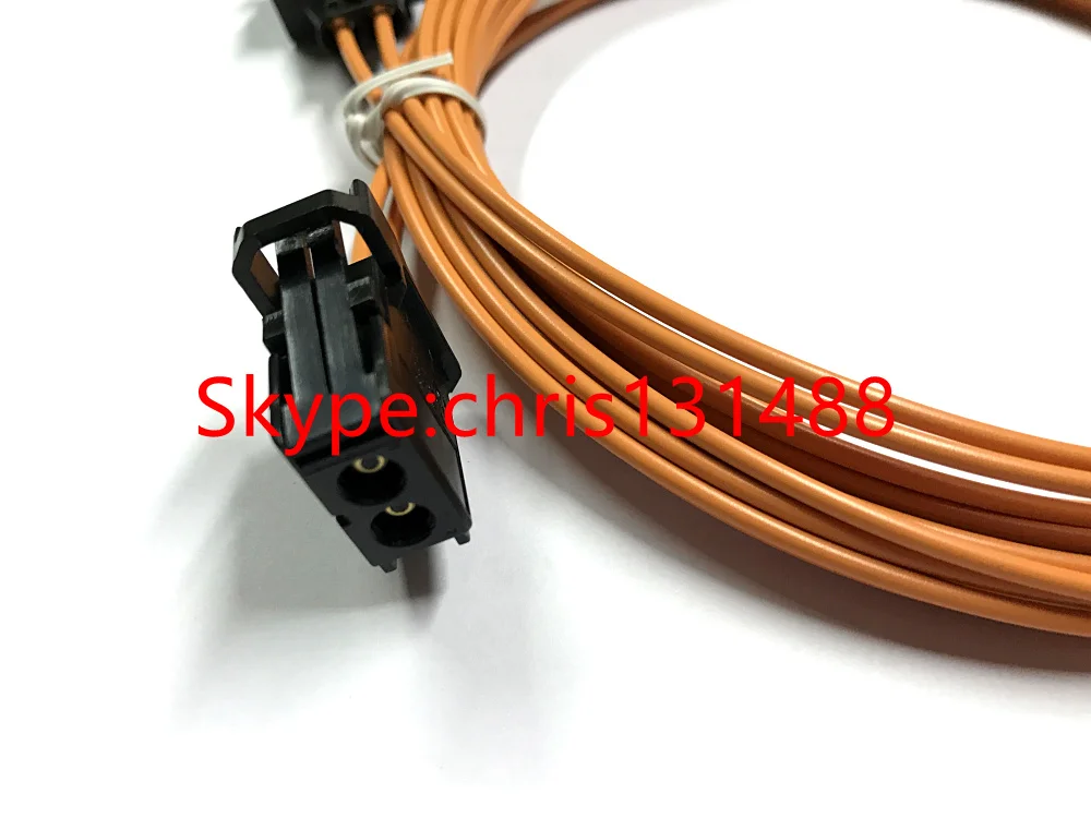 MOST Optical Fiber Cable Connectors Male To Female...