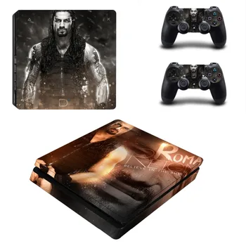

Roman Reigns PS4 Slim Skin Sticker Decal for Sony PlayStation 4 Console and 2 Controller PS4 Slim Skins Sticker Vinyl