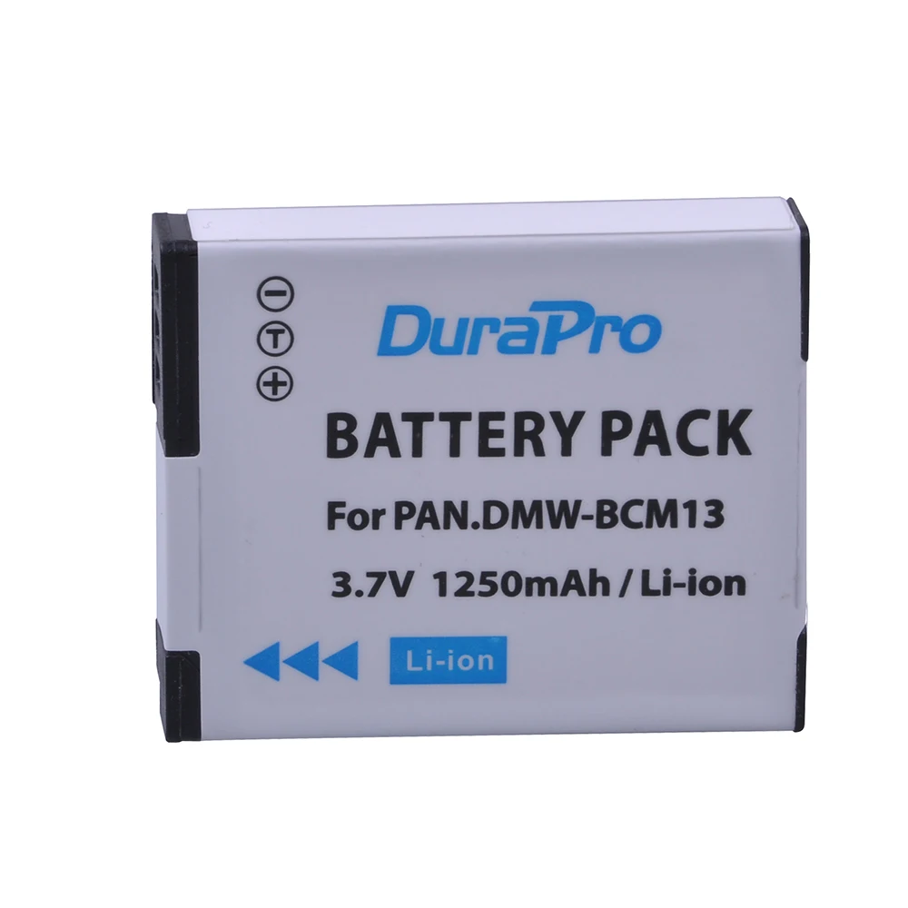 Аккумулятор и двойное зарядное устройство для Panasonic Lumix ZS27 ZS30 ZS35 DMW BCM13/ZS50 FT5 LZ40 TZ41