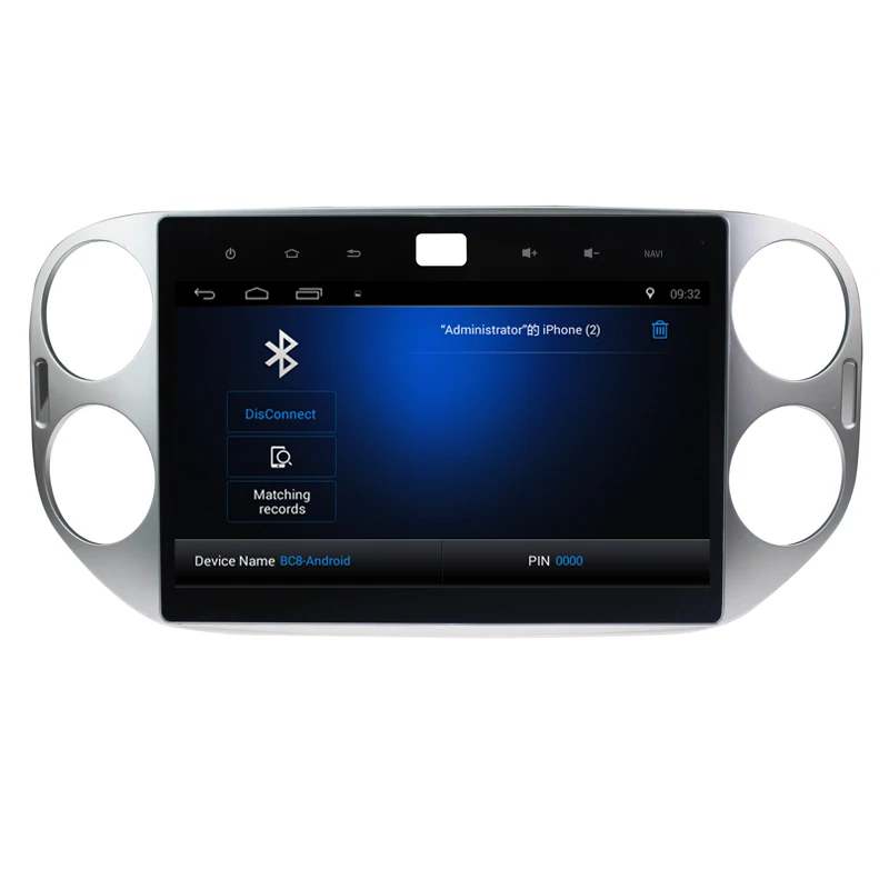 Cheap 10.1 Inch Auto PC For Volkswagen VW Tiguan 2011 2012 2013 2014 Car DVD Player Quad Core Android 5.1.1 Car DVD Player Free map 4
