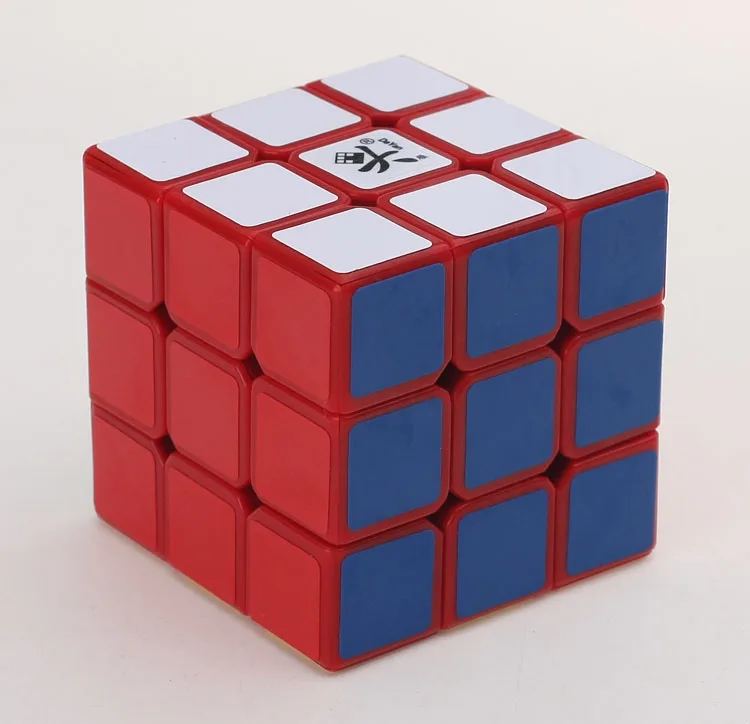 Dayan zhanchi 3x3x3 5,7 см скоростной магический куб 3x3 cubo magico Professional Развивающие игрушки для детей Прямая поставка - Цвет: red