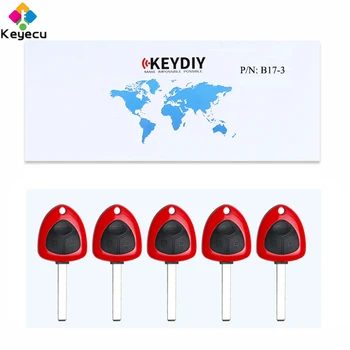 

KEYECU 5PCS/Lot Universal Remote B-Series for KD900 KD900+ URG200 , KEYDIY B-Series Remote Key With 3 Buttons - FOB for B17-3