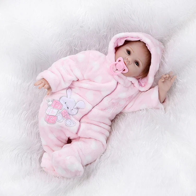 

55cm Boneca lifelike silicone Reborn baby dolls for sale