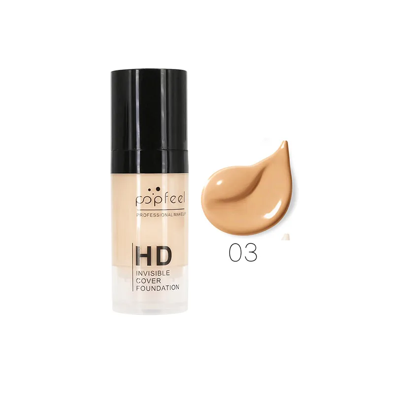 Профессиональный макияж HD невидимая крышка Жидкая Основа база для макияжа лица Осветляющий крем для кожи лица гладкие кремы скрывают поры