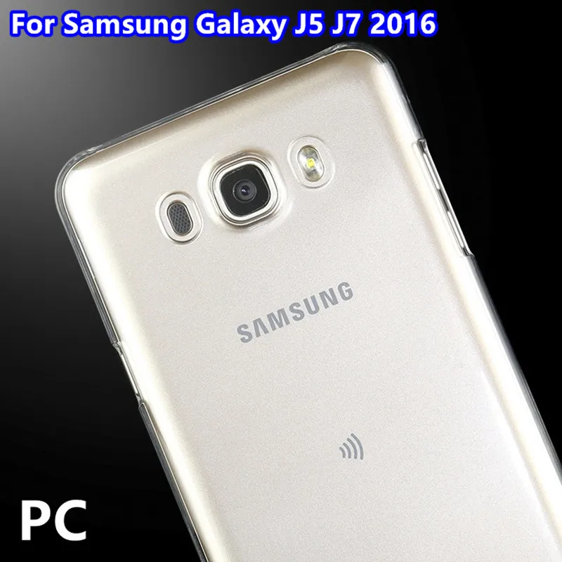 Прозрачный хрустальный чехол HD для сотового телефона Samsung Galaxy J5 J7 2016 с защитой от