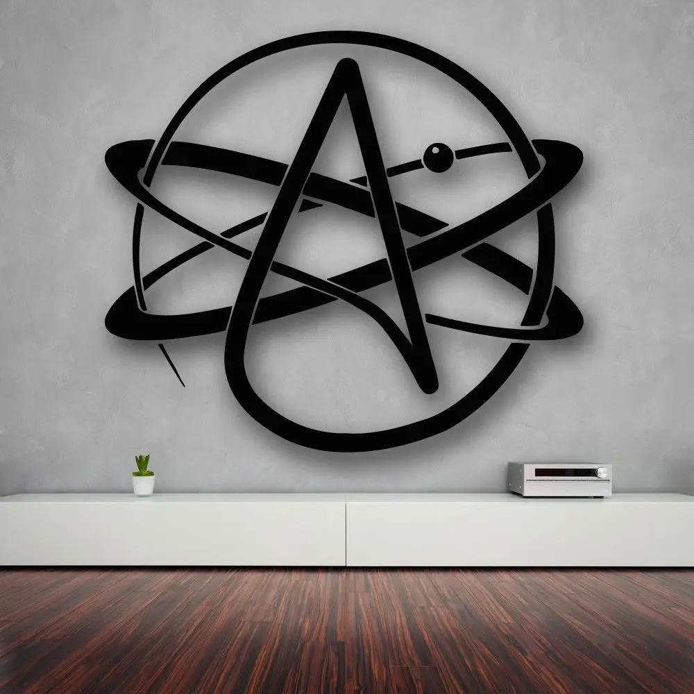 

Wall Stickers Vinyl Decal Atom Atheism Religion Science Great Decor