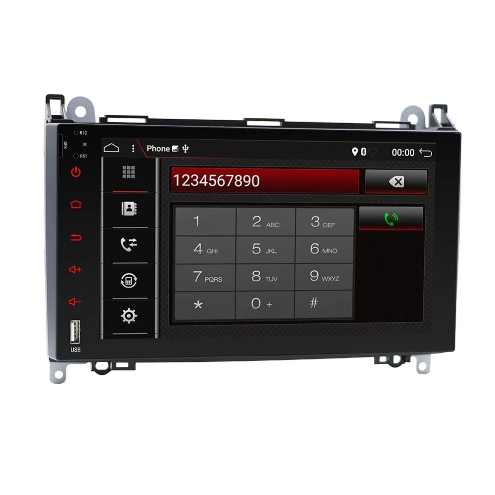 Top Octa Cores Android 9.0 Radio WIFI 2din GPS Head unit for Mercedes Benz B200 A B Class W169 W245 Viano Vito W639 Sprinter W906 BT 3