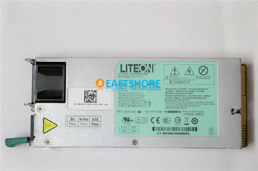 Блок питания LITEON 1000w Сервер PSU для майнинга биткойнов|server psu|psu 1000w1000w psu |