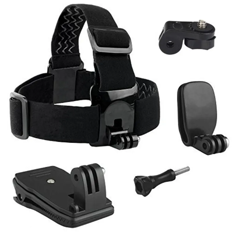 

Sj4000 Camera Head Strap Hat Quick Clip Mount for Go Pro Backpack Clamp Mount for Gopro Hero 4 3 2 Sjcam Xiaomi Yi Accessories
