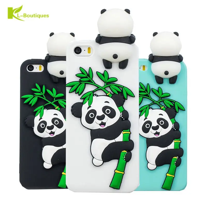 iphone 6 coque panda 3d