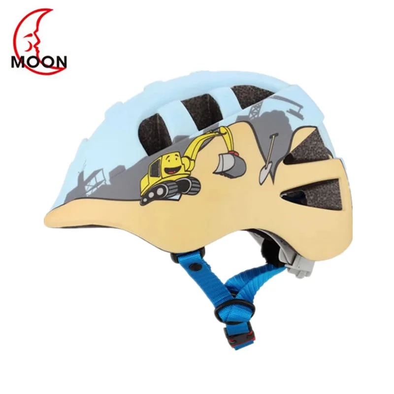 Moon Kids Cycling Helmet Pvc+eps 4colors Ultralight Breathable Child