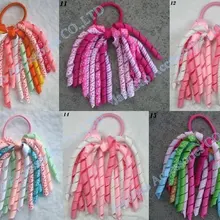 200 шт коркер конский хвост держатели стример смешать сотни цветов коркер пони растяжки красочные