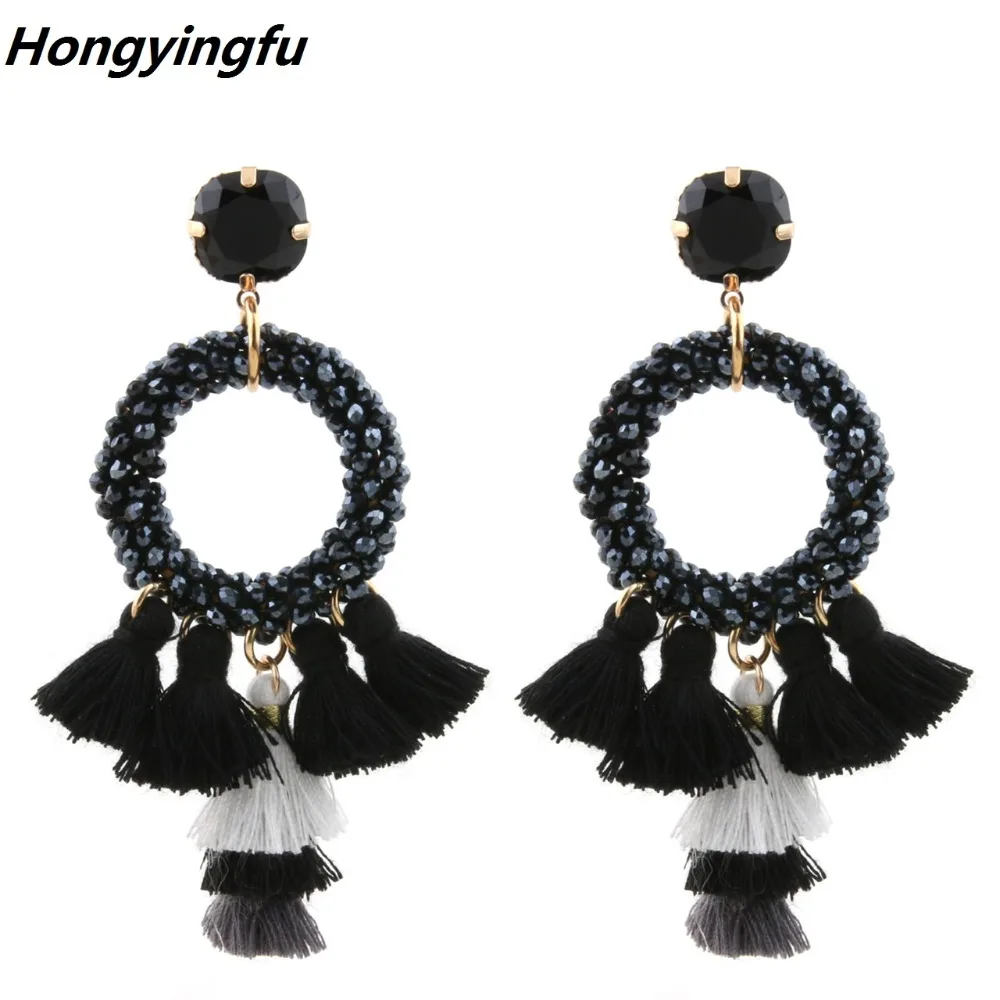 

Lianxyfu Oorbellen Multi-layer Tassel Long Earrings for Women Trend Crystal Earrings Brincos Clothing & Accessories Pendientes