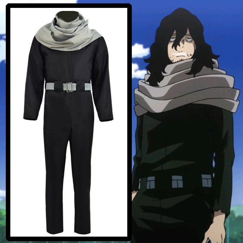 My Hero Academia Boku No Hero Akademia Aizawa Shouta Cosplay Costume 