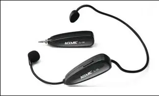 

G-100 PLL WIRELESS TEACHING MICROPHONE SERIES /(2.4G mini headset wireless mic)