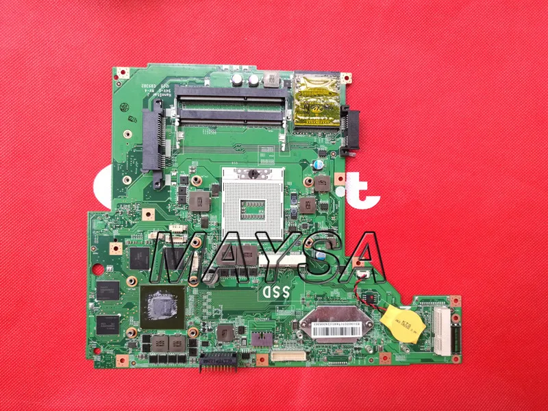 MS-16GA материнская плата для ноутбука MSI GE60 MS-16GA1 GTX 650M тест ОК