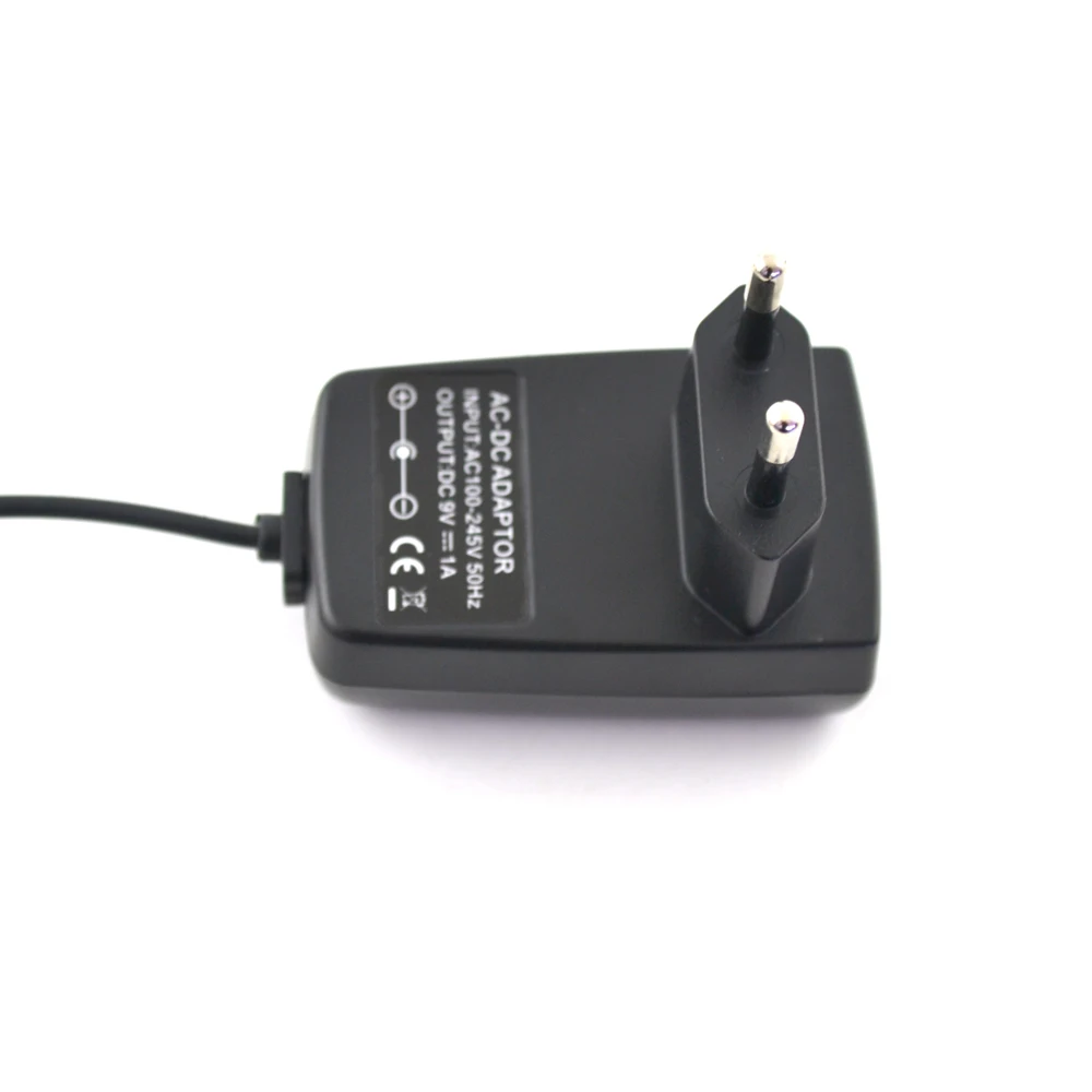 High quaity EU Plug AC DC adapter adaptor home wall power supply 100-245V 9V 1A for not SNES but for NES charger cable