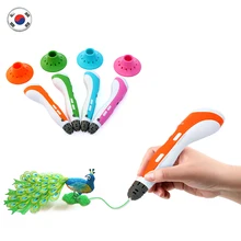 Idrawing интеллектуальной 3D печатная ручка не засоряющие чертежный принтер с Защита пера и USB кабель бонус PLA/ABS нити Варенье