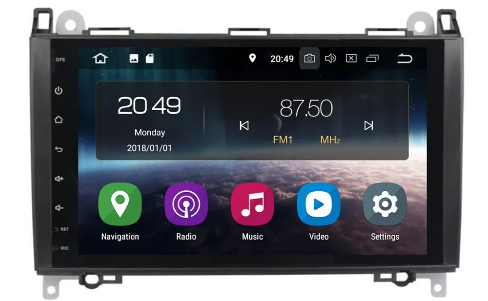 Perfect Android 9.0 Car DVD for Mercedes Benz Sprinter Vito W169 W245 W469 W639 B200 GPS Radio DAB Stereo Quad Core 2GB RAM with WIFI 0 Perfect Android 9.0 Car DVD for Mercedes Benz Sprinter Vito W169 W245 W469 W639 B200 GPS Radio DAB Stereo Quad Core 2GB RAM with WIFI 0